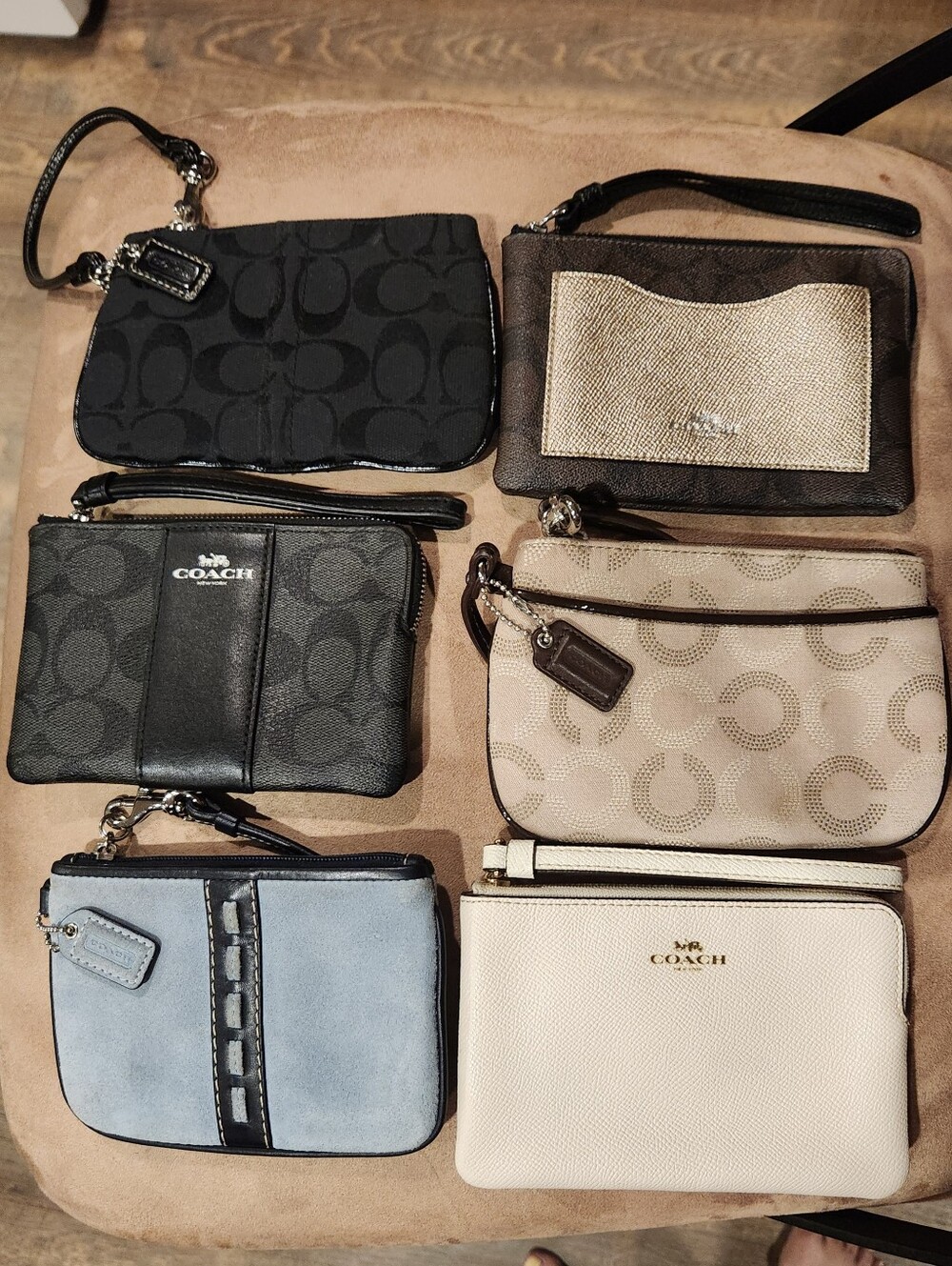 Coach Mixed Color Wristlet Bundle